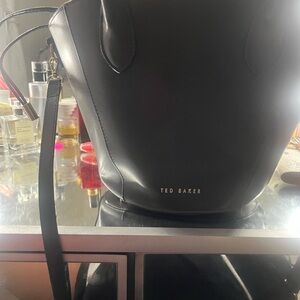 Ted Baker Black Leather Handbag